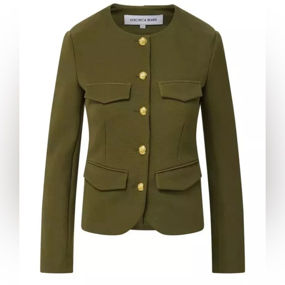 Veronica Beard Kensington Tailored Knit Jacket - Picture 1 of 8